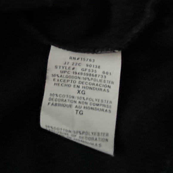 CHAMPION Men's Powerblend Fleece Midweight Crewneck Sweatsnirt Black Sz XLarge - Picture 5 of 7